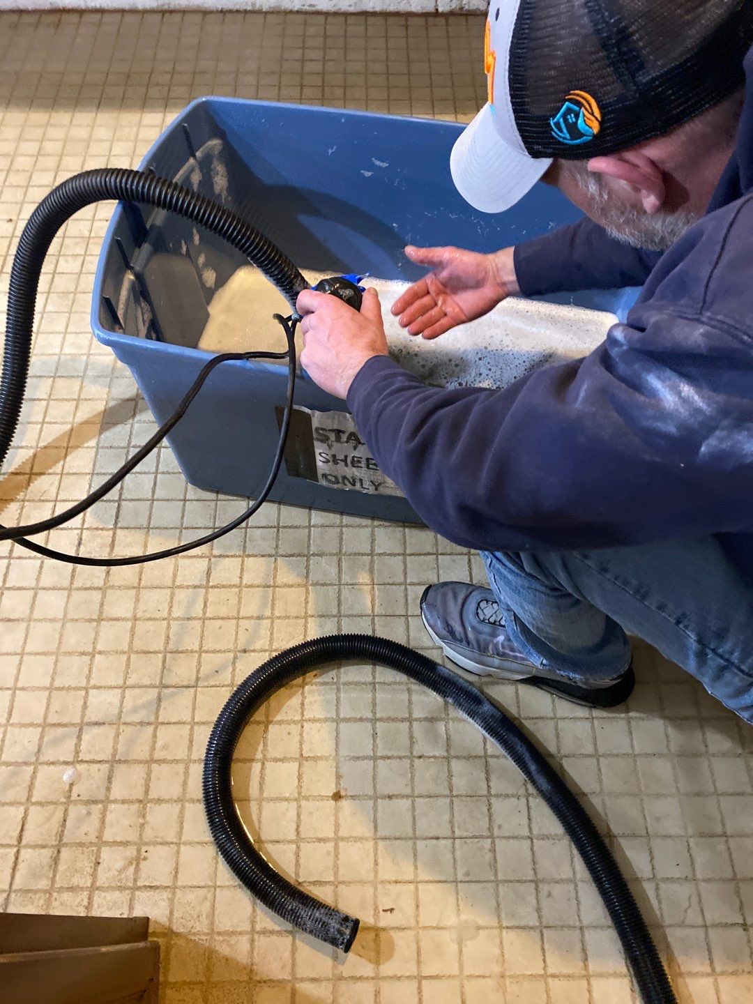 Sewage Backup Cleanup