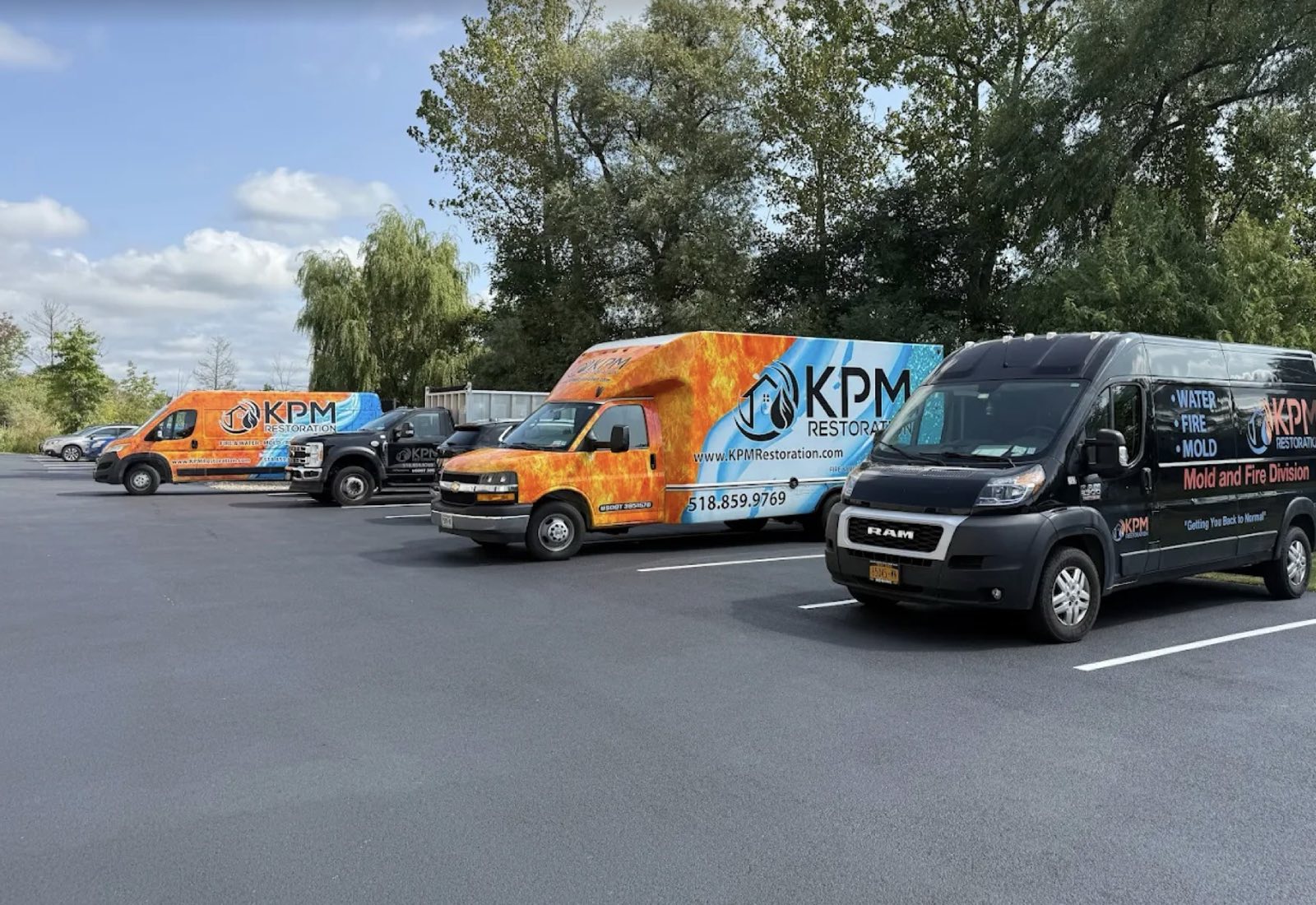 KPM Restoration crew in Queensbury